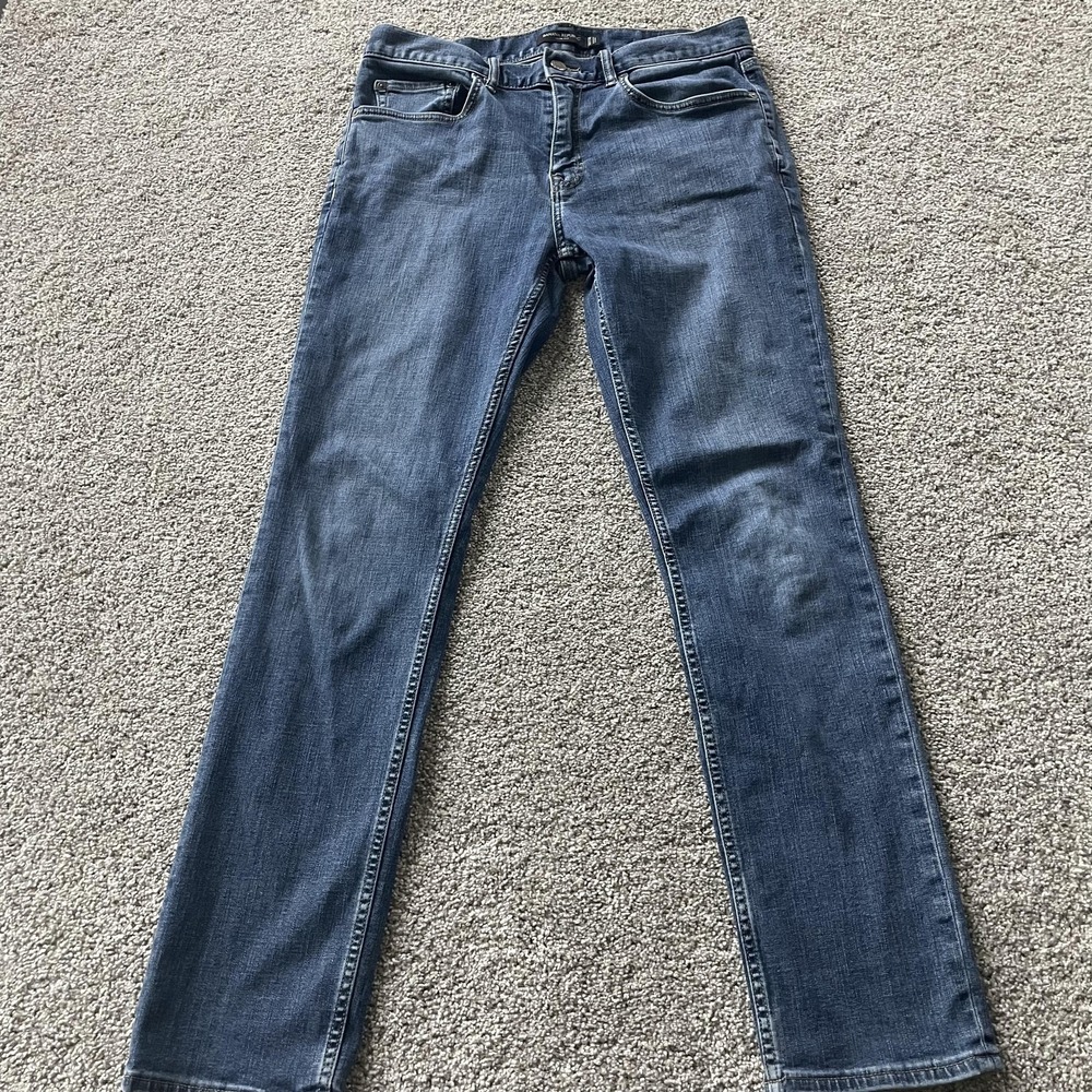 Banana Republic Slim Fit Jeans Mens 32x32 Medium Wash Blue Denim Straight